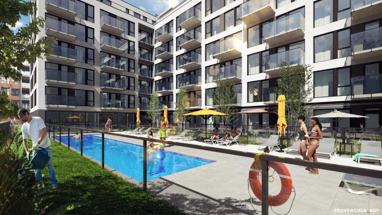 Le Se7T Penthouses Montreal Exterior photo